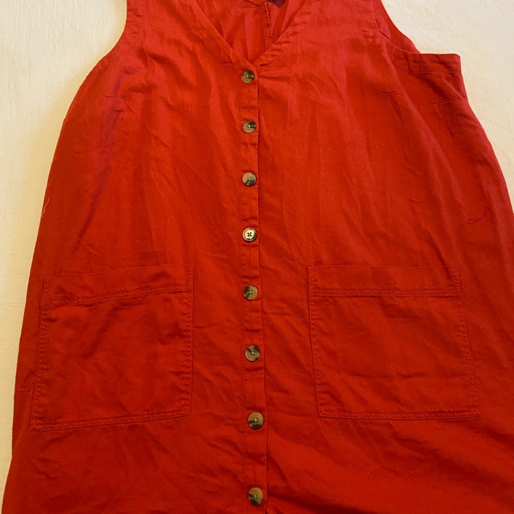 Old Navy Orangey/Red jumper dress